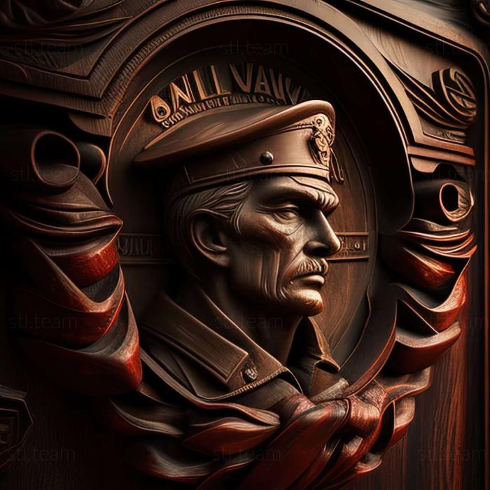 3D model The Stalin Subway Red Veil game (STL)